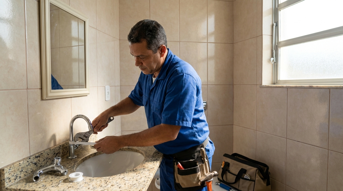 Ajustes em Torneiras em Bauru‑SP