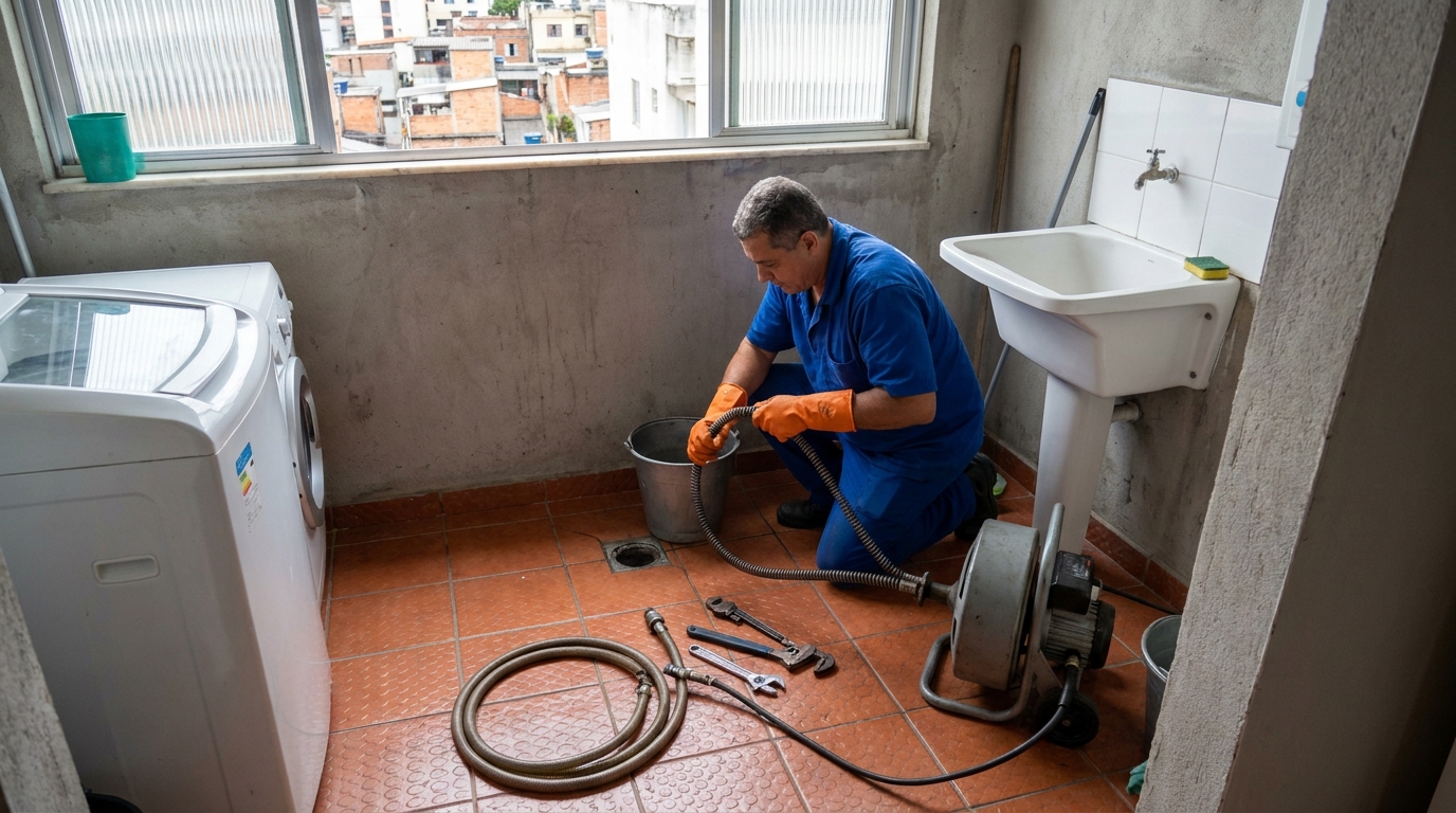 Limpeza Profunda de Ralos em Bauru‑SP